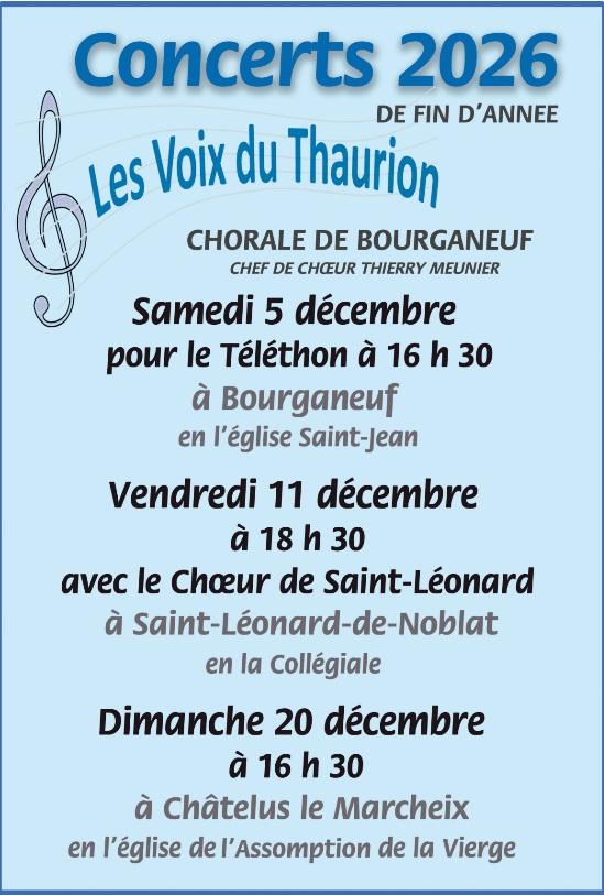 Annonce concert fin 2026