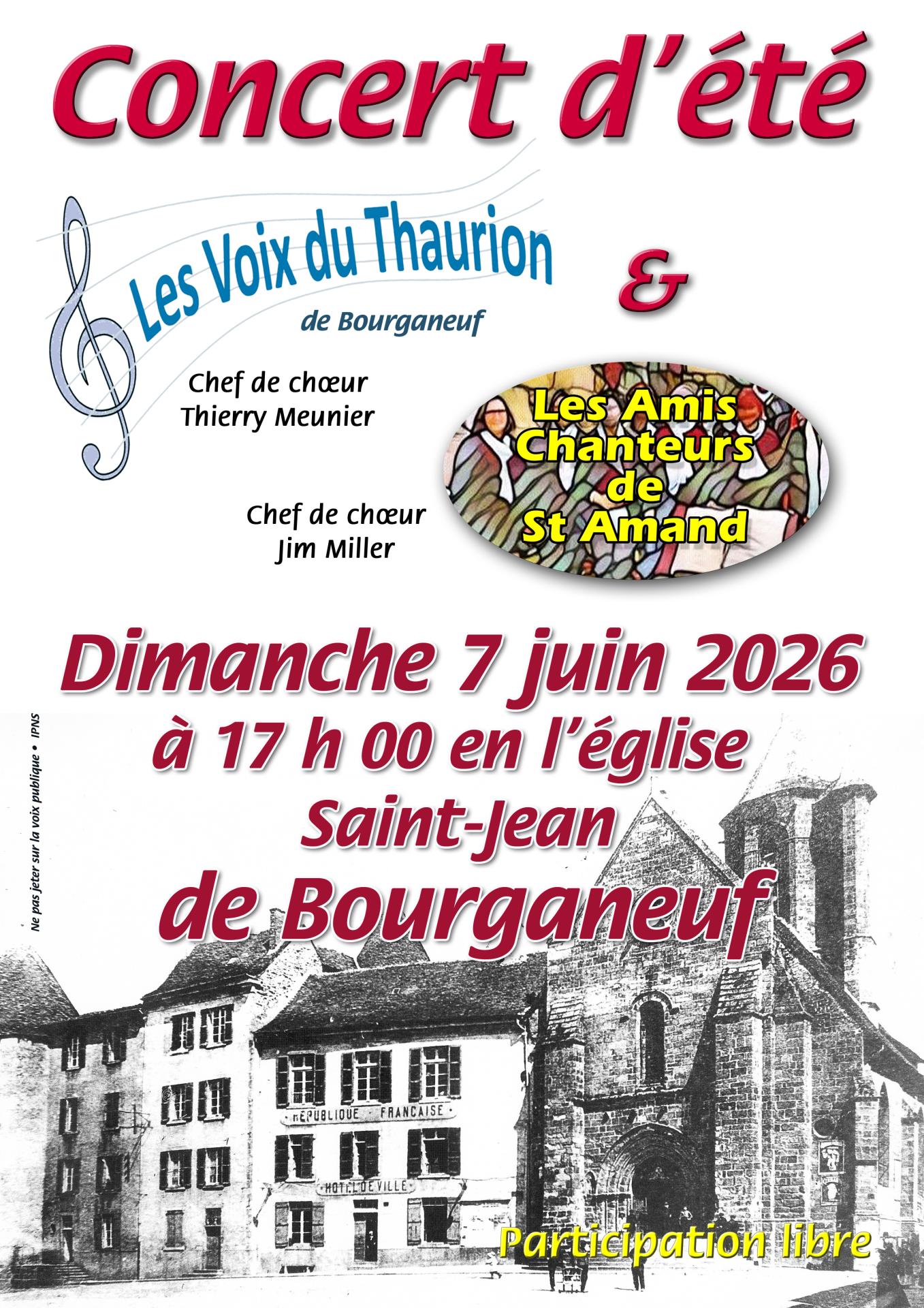 Concert bourganeuf 07 06 2026