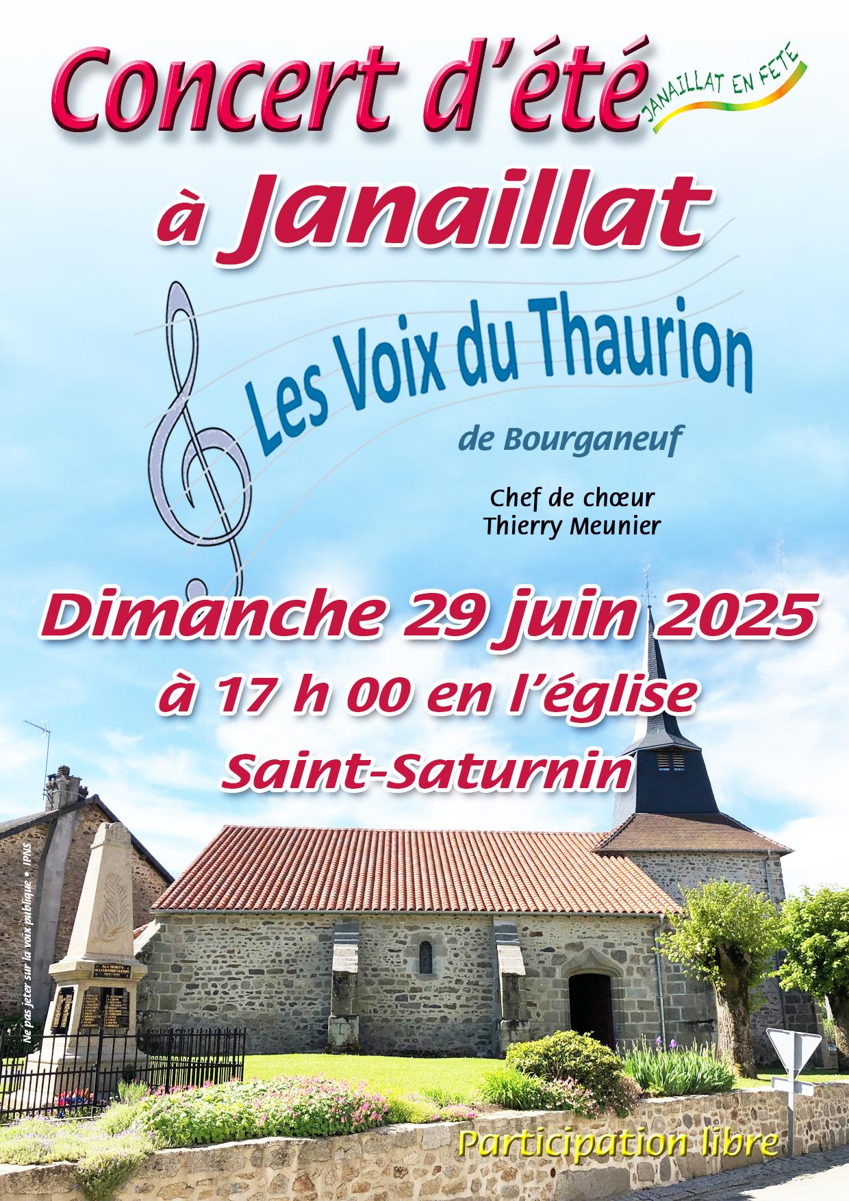 Concert janaillat 29 06 2025