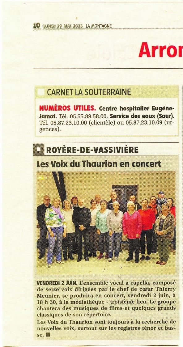 Concert mediateque 2 juin 2023