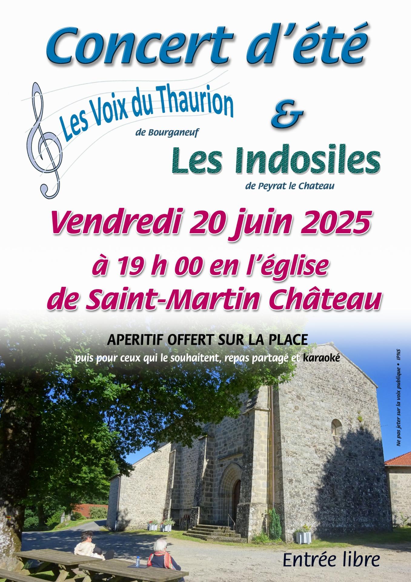 Concert saint martin 2025