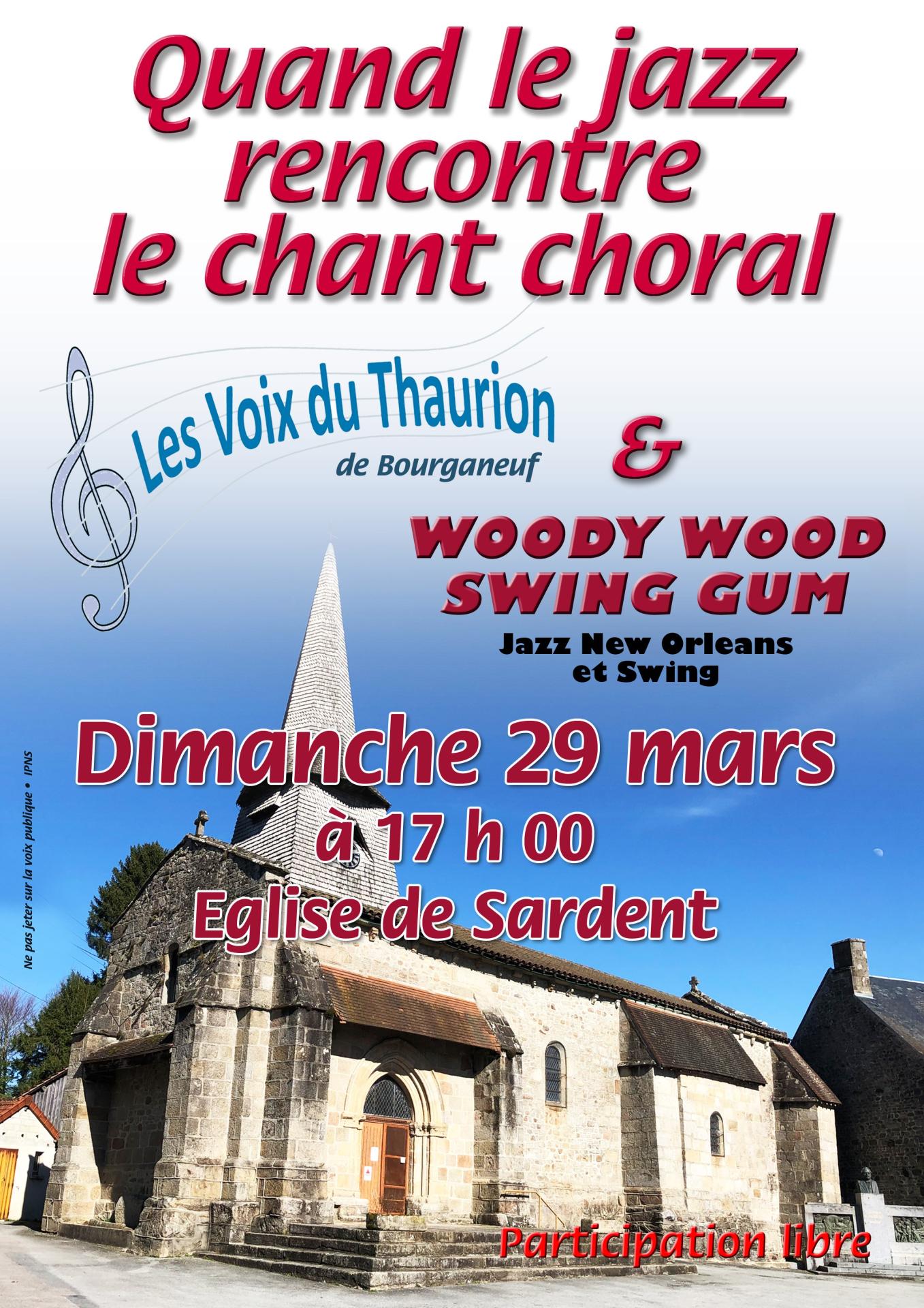 Concert sardent mars 2026