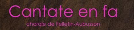 Logo cantate en fa